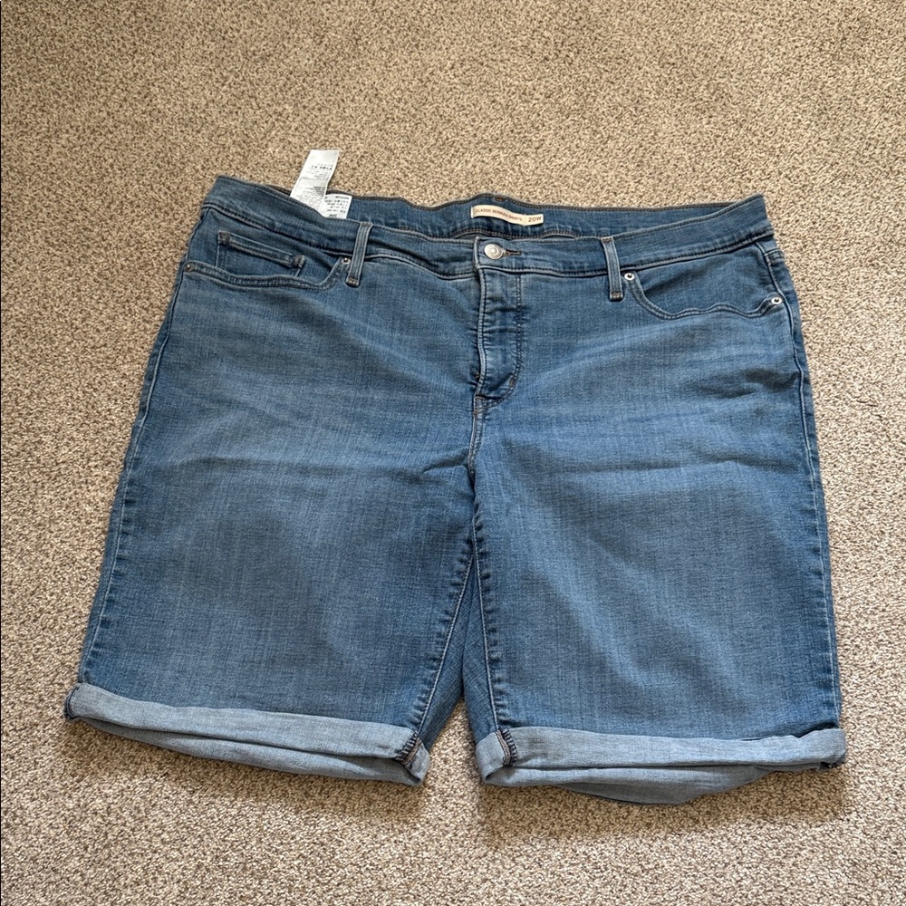 Levi's Classic Blue Jean Shorts